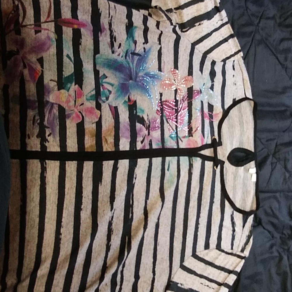 Semi- Long Sleeved Top